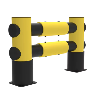 Barrière simple protection de rayonnage CIV-G-DOUBLE