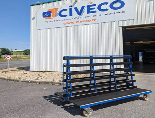CIVECO spécialiste dans la fabrication de pièces de manutention, de stockage et de logistique