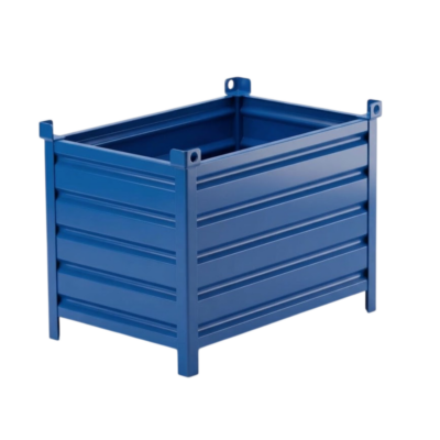 Caisse palette en acier sur pieds 1200 x 1200 mm CIVSC