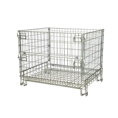 Conteneur grillagé pour le recyclage 1200×1000×1000 CIVCG1200