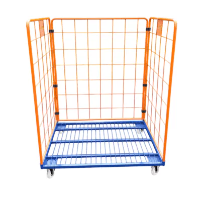 Maxi Roll conteneur 3 côtés PKM13 RAL 2004 – base RAL 5010 hauteur 1500mm