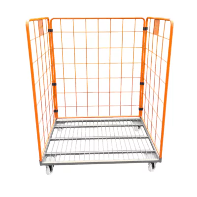 Maxi Roll conteneur 3 côtés PKM13 RAL 2004 – base électro-zinguée hauteur 1500mm
