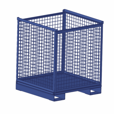 Caisse grillagée retournable CIV-CGR-388