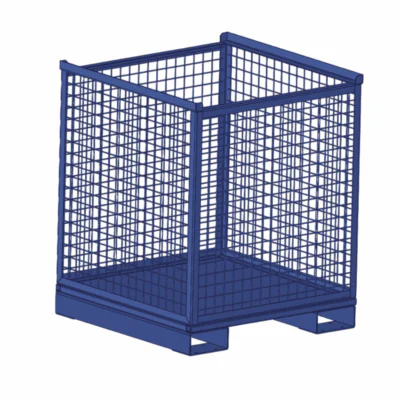 Caisse grillagée retournable CIV-CGR-388