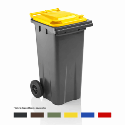 Conteneur poubelle à déchets 120 L CIVC-CP-120L