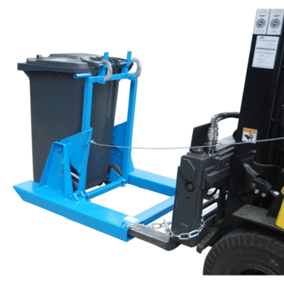 Basculeur de poubelle de 120 L et 240 L pour chariot élévateur – CIVB-BPC