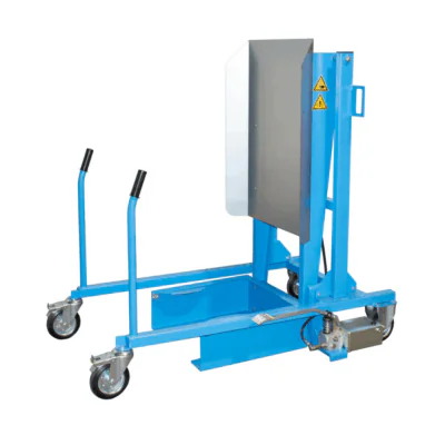 Basculeur mobile manuel pour poubelles de 120 et 240 L – Pompe à pied CIVB-BP