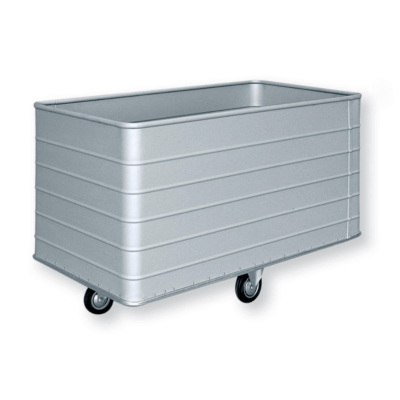Chariot de transport pour le linge en aluminium CIVA-CTL – Roues 1-2-1