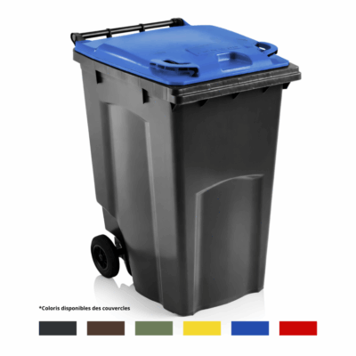 Conteneur poubelle à déchets 360 L CIVC-CP-360L