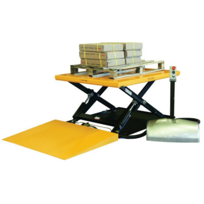 Table élévatrice électrique avec une rampe 1000 Kg CIVI-TEER