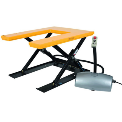 Table élévatrice électrique avec un plateau en U 1000 Kg CIVI-TEEU